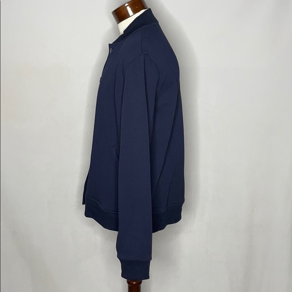 SLATE & STONE MEN’S KNIT BASEBALL JACKET LARGE - Picture 3 of 8